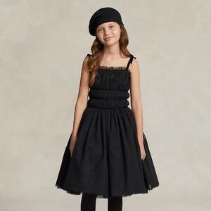 POLO RALPH LAUREN Polka Dot Tulle Dress